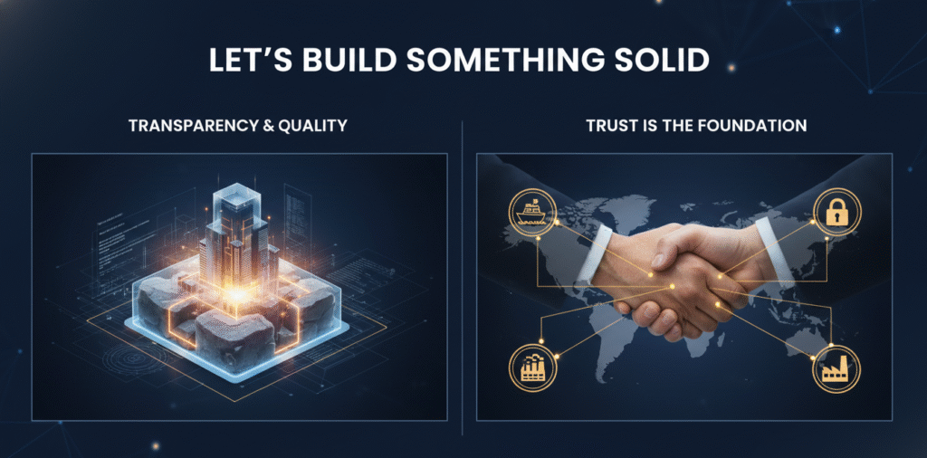 Professional industrial mineral brokerage